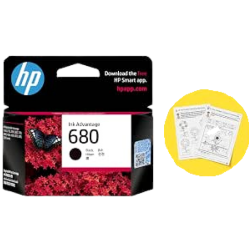 HP 680 Original Ink Advantage Cartridge (Black)
