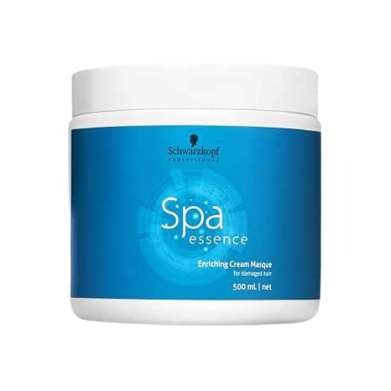 Schwarzkopf Professional Spa Essence Enriching Masque | For Damaged, Dull Hair | 500 ml