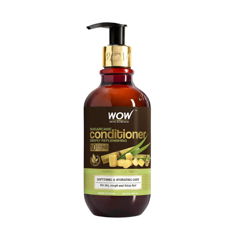 WOW Skin Science Sugarcane Conditioner For Dry, Frizzy and Damaged Hair - 300ml