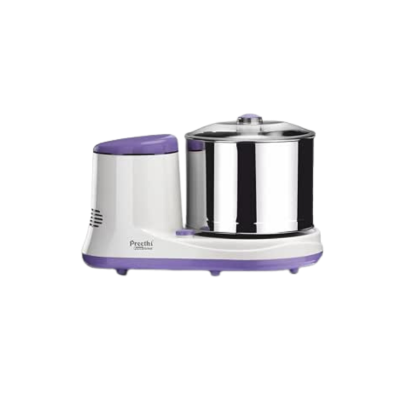 Preethi Power Grind Wet Grinder|150W 2L Stainless Steel Table Top Wet Grinder|Ideal for Making South Indian Batter in Your Kitchen