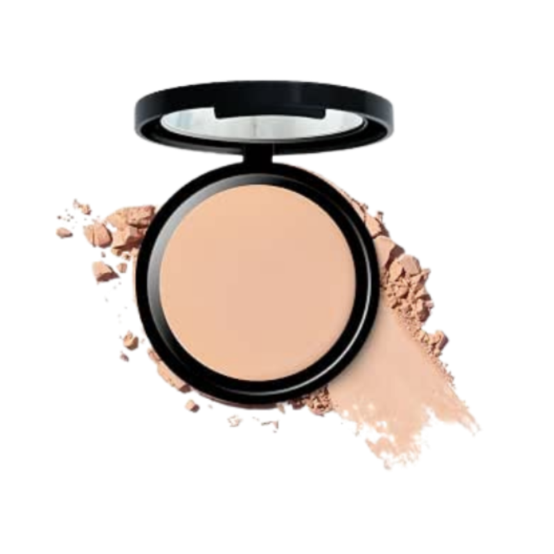 BELLAVITA SPF 50 Compact Powder for All Skin Types | Matt Finish | Hide Pores | Long Lasting | Smooth Skin Texture | Full Coverage | Warm Sun