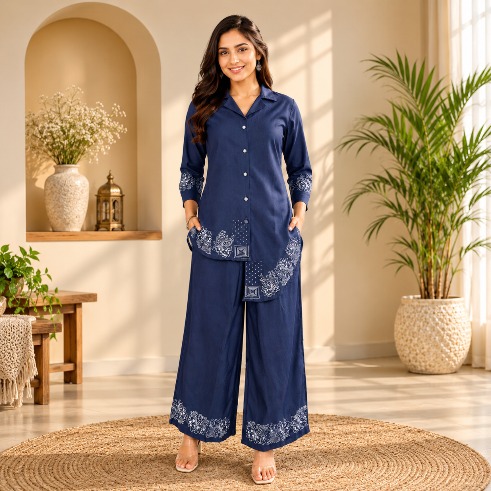 DENIM Cotton Co ord set